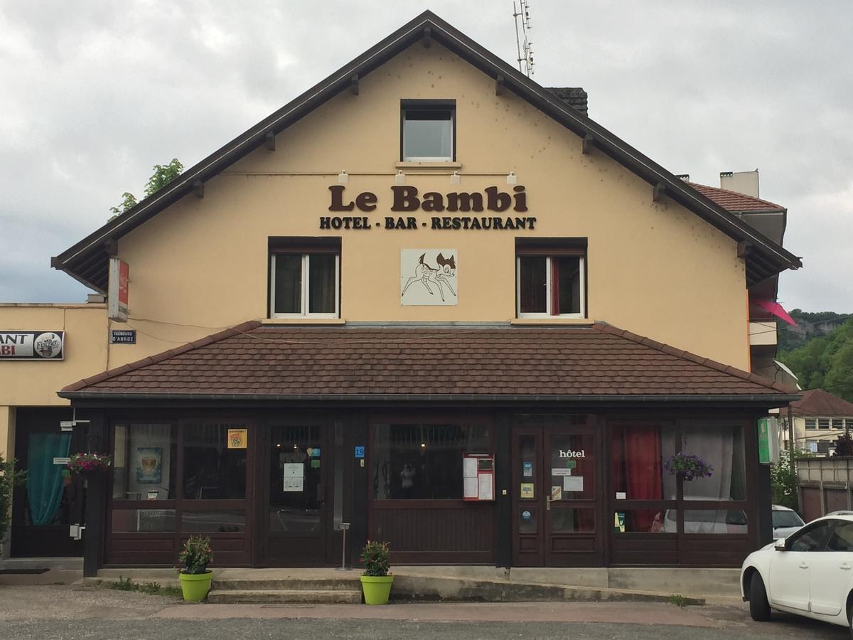 Hotel Le Bambi Baume-les-Dames Eksteriør bilde